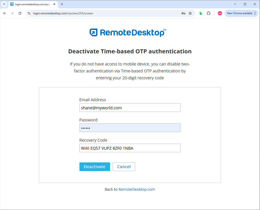 Remote Desktop