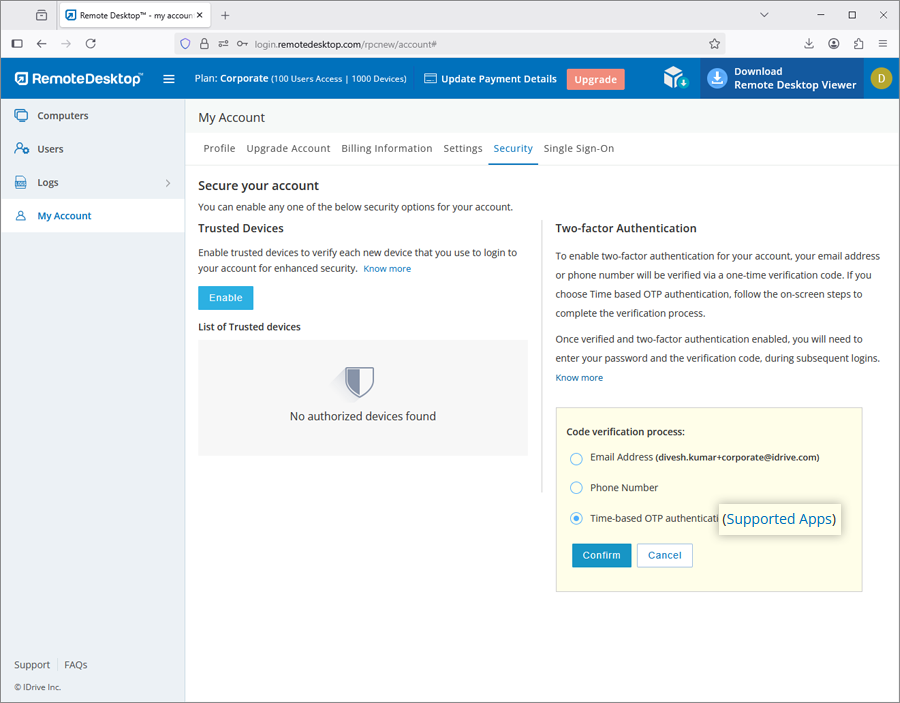 Remote Desktop