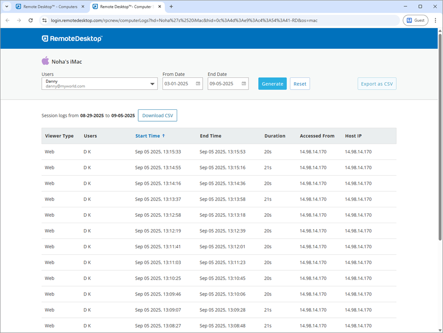 Remote Desktop