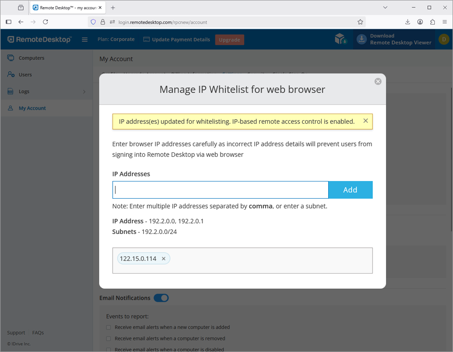 Remote Desktop