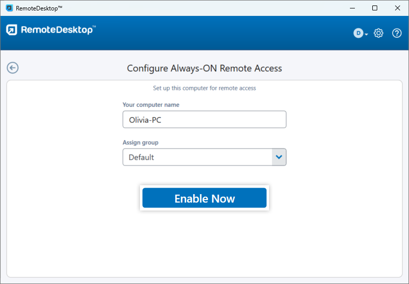 Remote Desktop
