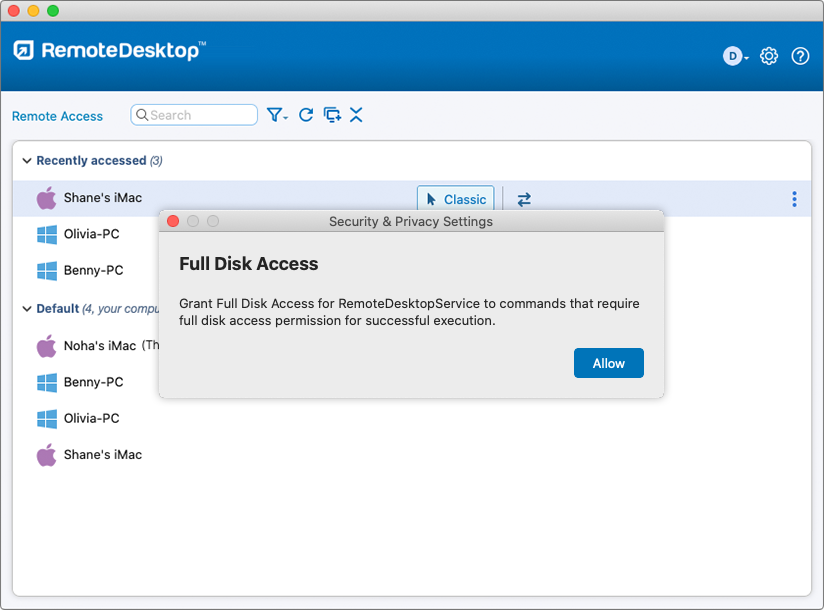 Remote Desktop