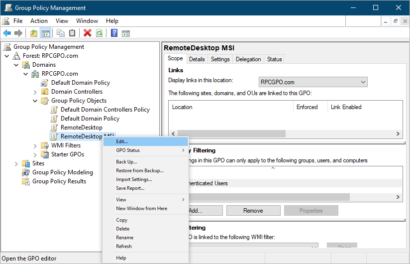 Remote Desktop