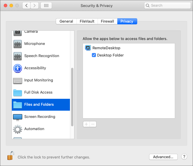 Remote Desktop