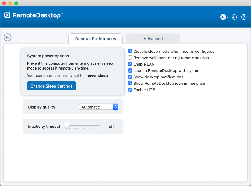 Remote Desktop