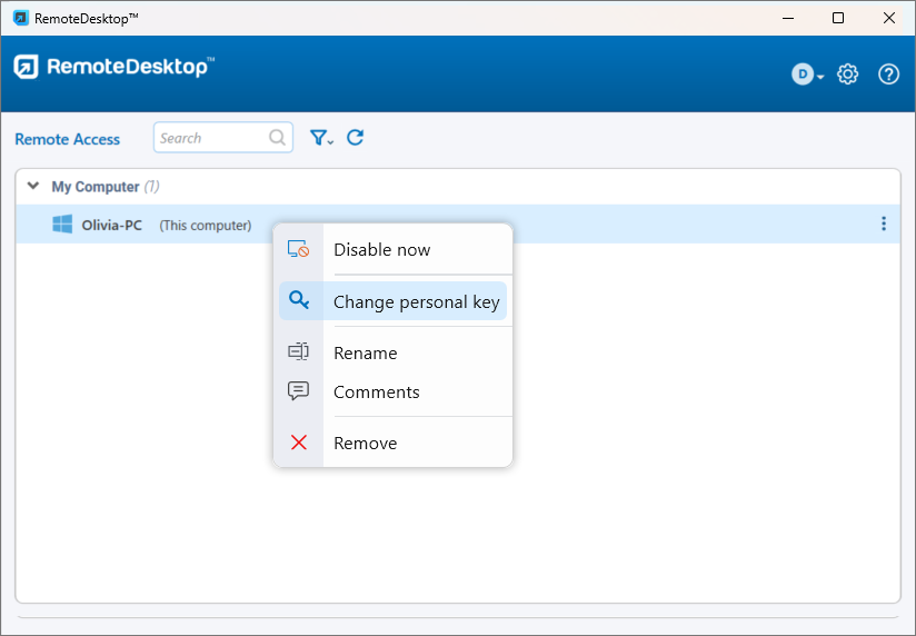 Remote Desktop