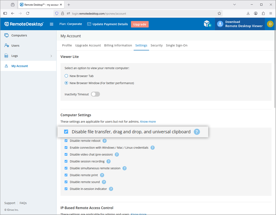 Remote Desktop