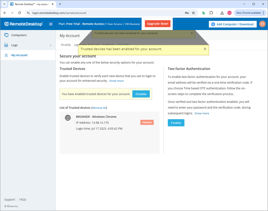 Remote Desktop