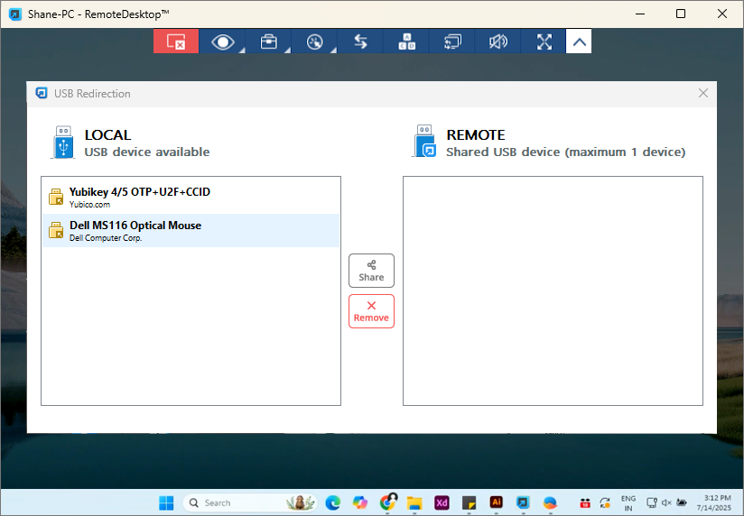 Remote Desktop