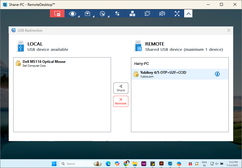 Remote Desktop