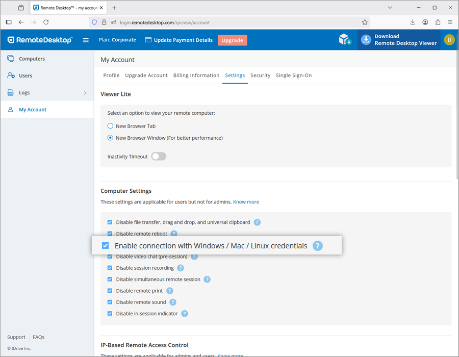 Remote Desktop