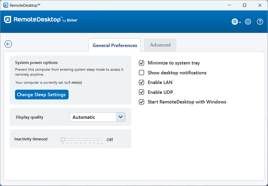 Remote Desktop