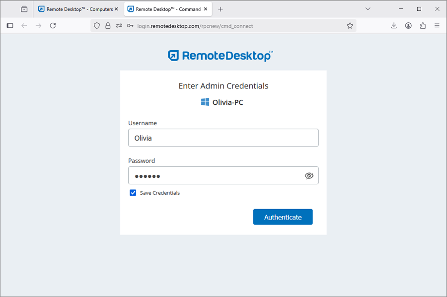 Remote Desktop